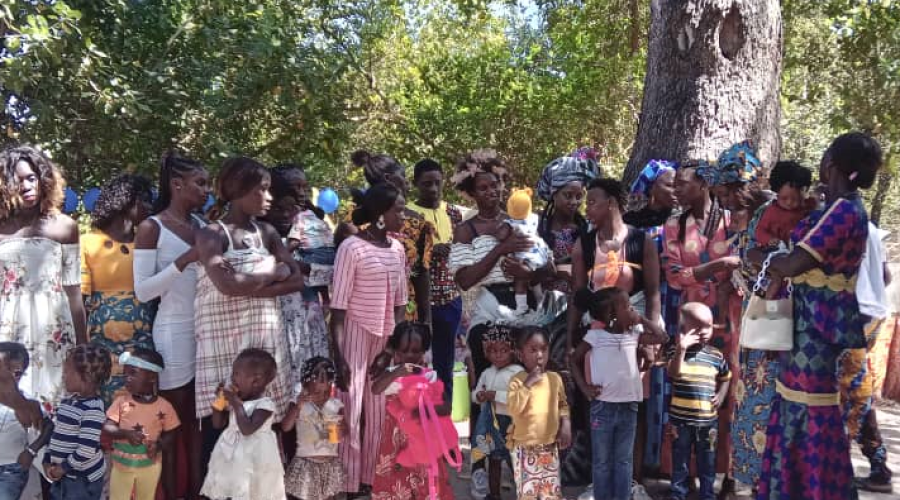 Festa das Mães Atendidas pelo CRN em Guiné-Bissau