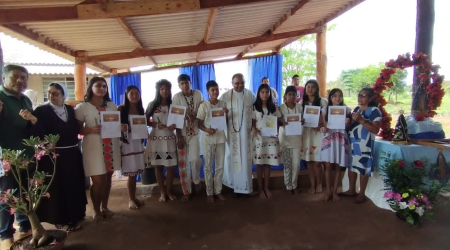 Celebração na Comunidade de Cabeceira, Nioaque-MS